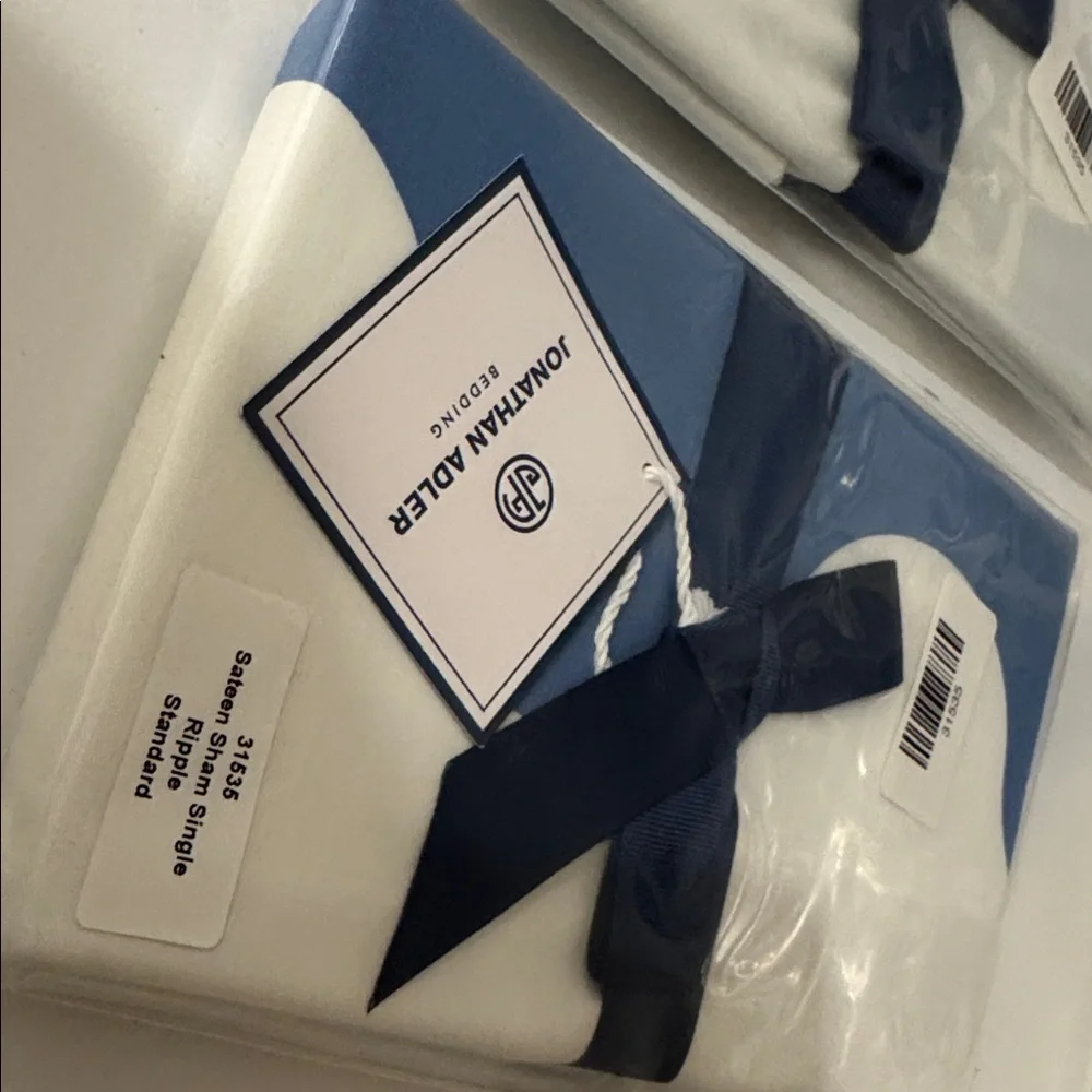 Jonathan Adler King Ripple supinated cotton pillow cases set of 2